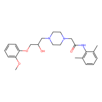 Ranolazine，95635-55-5，Moligand™, 10mM in DMSO，阿拉丁