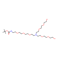 N-(Boc-PEG3)-N-双(PEG2-醇)，2055042-60-7，≥97%，阿拉丁