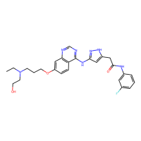 Barasertib (AZD1152-HQPA),Aurora B激酶抑制剂,722544-51-6,Moligand™, ≥97%,阿拉丁