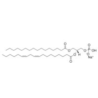 1-棕榈酰基-2-亚油酰基-sn-甘油-3-磷酸酯(钠盐),322647-59-6,≥99%,阿拉丁