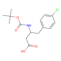 Boc-(S)-3-氨基-4-(4-氯苯基)丁酸,270596-42-4,≥98%,阿拉丁