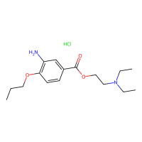丙美卡因盐酸盐，5875-06-9，10mM in DMSO，阿拉丁