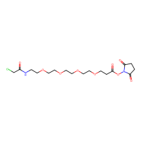 氯乙酰氨基-PEG4-琥珀酰亚胺酯，1353011-95-6，≥98%，阿拉丁
