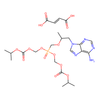 富马酸替诺福韦酯,202138-50-9,≥98%,阿拉丁