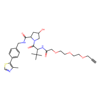 VH 032 酰胺-PEG2-炔，2098799-80-3，≥95%(HPLC)，阿拉丁