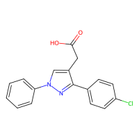 [3-（4-氯苯基）-1-苯基-1H-吡唑-4-基]乙酸，53808-88-1，≥98%，阿拉丁
