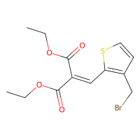 2-{[3-（溴甲基）-2-噻吩基]-亚甲基}丙二酸二乙酯，104085-30-5，≥95%，阿拉丁