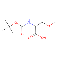 N-Boc-O-甲基-L-丝氨酸，51293-47-1，≥97%，阿拉丁