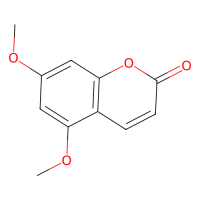 5,7-二甲氧基香豆素,487-06-9,10mM in DMSO,阿拉丁