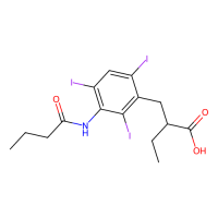 2-[3-(丁酰基氨基)-2,4,6-三碘苄基]丁酸，27293-82-9，阿拉丁
