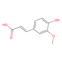 阿魏酸,1135-24-6,10mM in DMSO,阿拉丁
