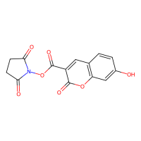 7-羟基香豆素-3-羧酸琥珀酰亚胺酯，134471-24-2，≥97%，阿拉丁
