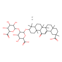 甘草酸二钾水合物，68797-35-3，10mM in DMSO，阿拉丁