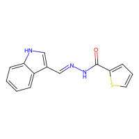 N'-(1H-indol-3-ylmethylene)-2-thiophenecarbohydrazide，113143-13-8，≥98%，阿拉丁