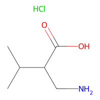 (R)-2-(氨基甲基)-3-甲基丁酸盐酸盐,1276055-45-8,≥97%,阿拉丁