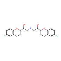 奈比洛尔,118457-14-0,10mM in DMSO,阿拉丁