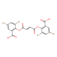 双(3,5-二溴水杨酸)富马酸酯,71337-53-6,≥97%,阿拉丁