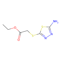 [（5-氨基-1,3,4-噻二唑-2-基）磺酰基]乙酸乙酯，32418-24-9，≥97%，阿拉丁