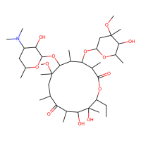 克拉霉素，现成溶液，81103-11-9，Moligand™, 50 mg/mL in DMSO，阿拉丁