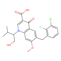 Elvitegravir(GS-9137,JTK-303),喹诺酮类HIV整合酶抑制剂；Moligand™, ≥99%；697761-98-1；阿拉丁