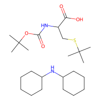 Boc-S-叔丁基-L-半胱氨酸二环己基铵盐，60143-30-8，≥98%，阿拉丁