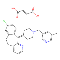 富马酸鲁帕他定,182349-12-8,10mM in DMSO,阿拉丁