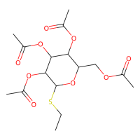 乙基 2,3,4,6-四-O-乙酰基-1-硫代-α-D-吡喃葡萄糖苷，41670-79-5，≥98%，阿拉丁