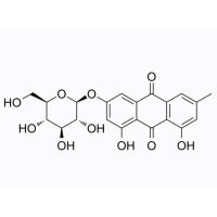 大黄素-6-O-葡萄糖苷,34298-85-6,≥98%,阿拉丁