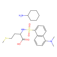丹磺酰-DL-蛋氨酸环己基铵盐，42808-13-9，≥98%，阿拉丁