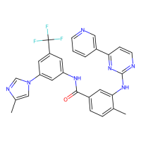 Nilotinib (AMN-107)，641571-10-0，Moligand™, 10mM in DMSO，阿拉丁