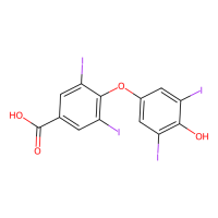 4-(4-羟基-3,5-二碘苯氧基)-3,5-二碘苯甲酸，2055-97-2，≥98%，阿拉丁