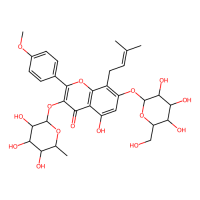 淫羊藿提取物，489-32-7，10mM in DMSO，阿拉丁