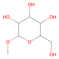 甲基 β-D-吡喃葡萄糖苷，709-50-2，≥98%，阿拉丁