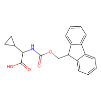 Fmoc-D-环丙基甘氨酸,923012-40-2,≥97%,阿拉丁