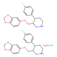 盐酸帕罗西汀 半水合物，110429-35-1，≥98%(HPLC)，阿拉丁