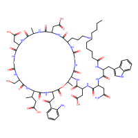 达托霉素，103060-53-3，Moligand™, 10mM in DMSO，阿拉丁