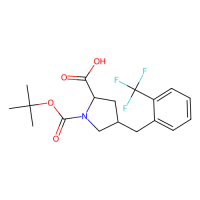Boc-(R)-4-[2-(三氟甲基)苄基]-L-脯氨酸，957311-13-6，≥95%，阿拉丁