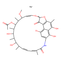 Rifamycin sodium salt，14897-39-3，10mM in DMSO，阿拉丁