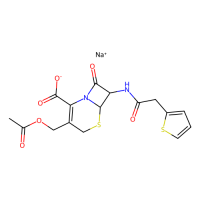 先锋霉素 钠盐,58-71-9,10mM in DMSO,阿拉丁
