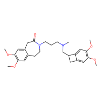 伊伐布雷定, 钾/钠超极化激活环核苷酸门控通道 4 阻断剂，155974-00-8，Moligand™, ≥98%，阿拉丁