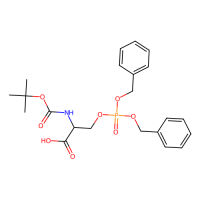 N-叔丁氧羰基-O-(二苄基膦酰)-L-丝氨酸,90013-45-9,≥99%,阿拉丁