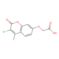 7-(羧基甲氧基)-3-氯-4-甲基香豆素，176446-74-5，≥97%，阿拉丁