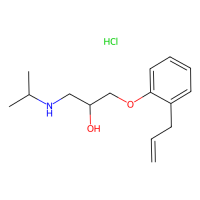 阿普洛尔 盐酸盐，13707-88-5，10mM in DMSO，阿拉丁