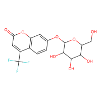 4-三氟甲基伞形酮基-β-D-吡喃半乳糖苷(TFMU-Gal),117153-55-6,≥98%,阿拉丁