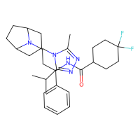 Maraviroc (UK-427857),376348-65-1,Moligand™, 10mM in DMSO,阿拉丁