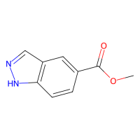 1H-吲唑-5-甲酸甲酯，473416-12-5，≥98%，阿拉丁