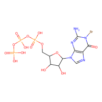 8-Bromo-GTP（水溶液），23197-98-0，≥95%，阿拉丁