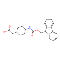 顺-[4-(Fmoc-氨基)环己基]乙酸，1217675-84-7，≥98%(HPLC)，阿拉丁