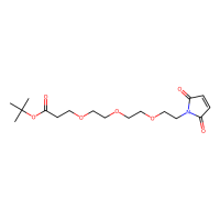 马来酰亚胺-PEG3-叔丁酯,518044-35-4,≥98%,阿拉丁