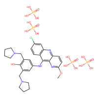 Pyronaridine tetraphosphate,抗疟疾试剂，76748-86-2，≥98%，阿拉丁